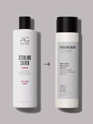 AG CARE-Sterling Silver Toning Shampoo-296ml