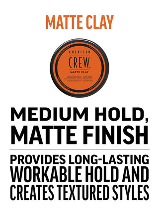 AMERICAN CREW-Matte Clay-85g