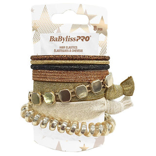BABYLISS PRO-Assorted Hair Elastics-