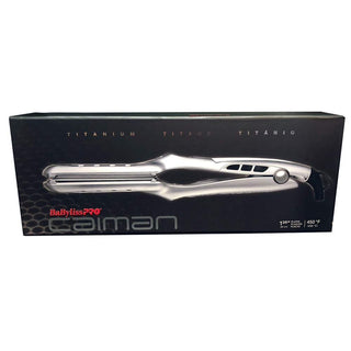 BABYLISS PRO-Caiman Nano Titanium Flat Iron 1-3/8" - BABCAIMANC-454g
