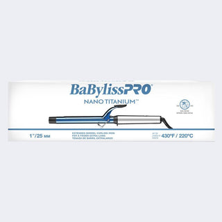 BABYLISS PRO-Nano Titanium 1 Extended Barrel Curling Iron-1"