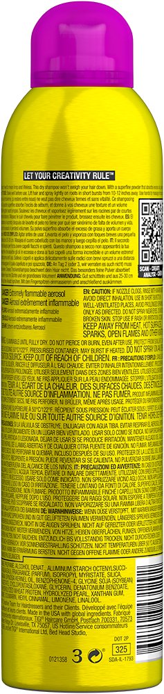 BED HEAD-Oh Bee Hive! Matte Dry Shampoo-238ml