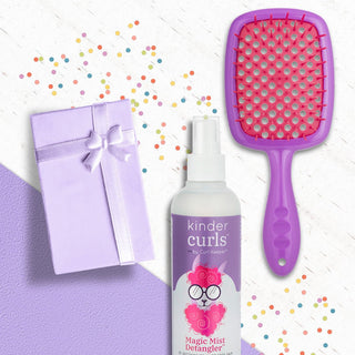 CURL KEEPER-The Kinder Brush-