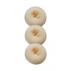 DANNYCO-Hair Donut 3pk - Blonde-
