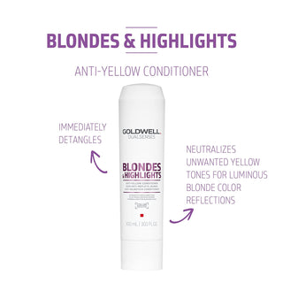 GOLDWELL-Dualsenses Blondes & Highlights Conditioner-300ml