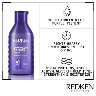 REDKEN-Color Extend Blondage Shampoo-300ml