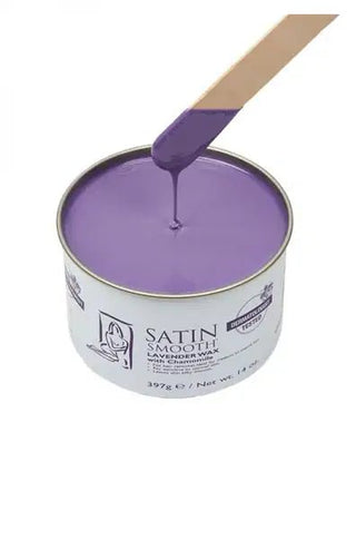 SATIN SMOOTH-Lavender Chamomile Cream Wax-397g