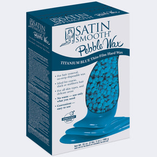 SATIN SMOOTH-Titanium Blue Hard Wax-397g